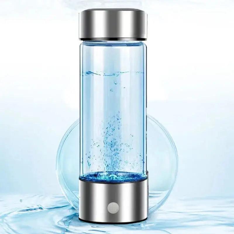 Bouteille Ioniseur d'Eau Hydrogénée Rechargeable 420ml !