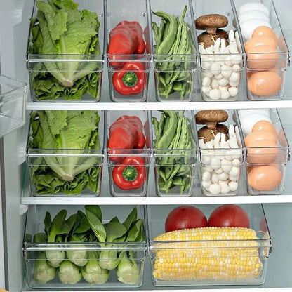 Votre frigo avec le Kit Rangement Cristal : Ordre, Espace et Fraîcheur !"