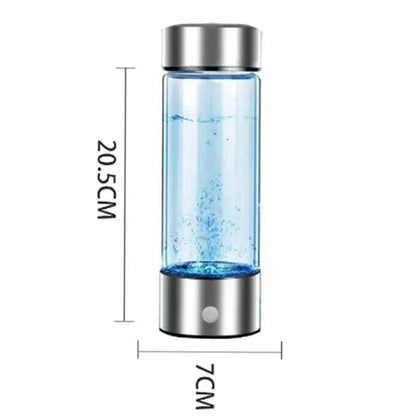 Bouteille Ioniseur d'Eau Hydrogénée Rechargeable 420ml !