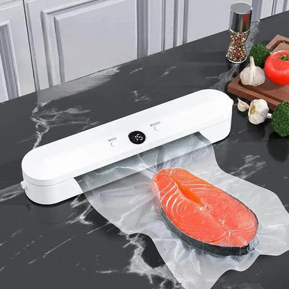 Xiaomi Automatic Vacuum Sealer Machine For Food Storage With 10pcs Free Food Saver Bags 220V Sealing Machine for Vacuum package