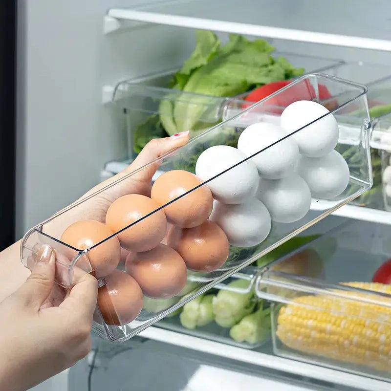 Votre frigo avec le Kit Rangement Cristal : Ordre, Espace et Fraîcheur !"