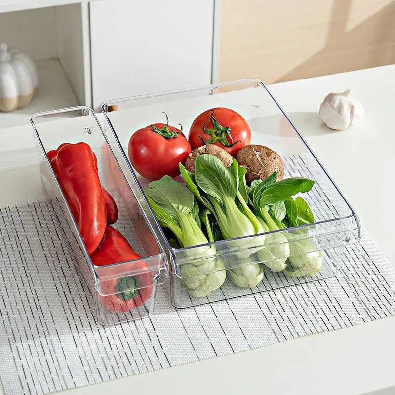 Votre frigo avec le Kit Rangement Cristal : Ordre, Espace et Fraîcheur !"