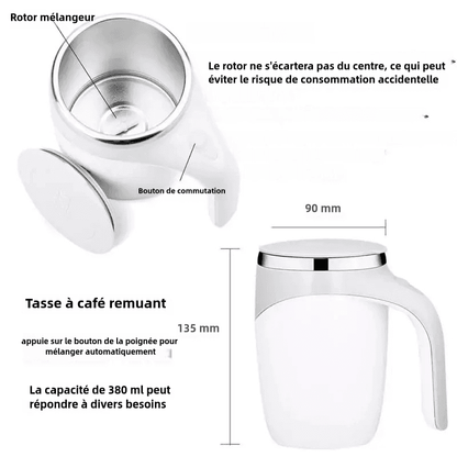 Tasse auto mélangeuse